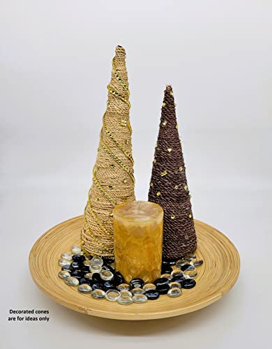 AllStellar Paper Mache Cones Open Bottom 13.75x5 in. Set of 3 (Large) - For DIY Art Projects, Crafts and Decorations! - Image 4