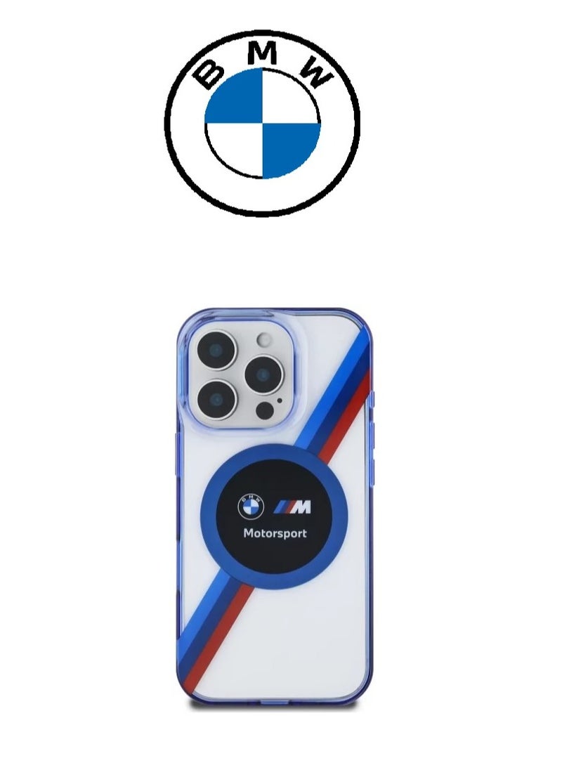 CG MOBILE iPhone 16 Pro Max Case, a Clear and strong shock-resistant Cover, with an original French design approved by (BMW).  - Image 1