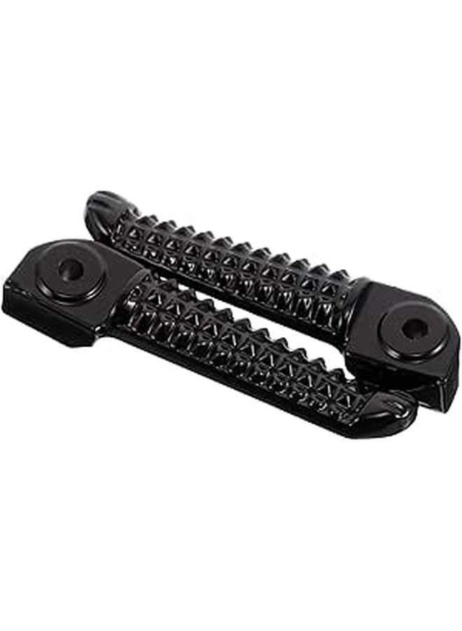 Universal Motorcycle Rear Passenger Footrests 1 Pair Alloy Foot Pegs Replacement - Image 1