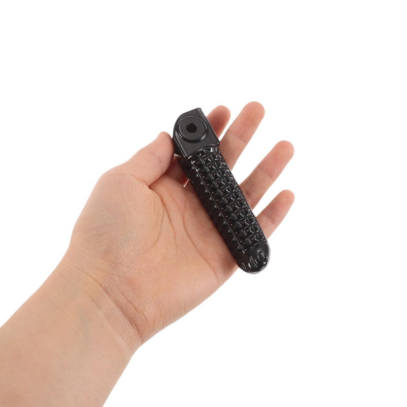Universal Motorcycle Rear Passenger Footrests 1 Pair Alloy Foot Pegs Replacement - Image 5