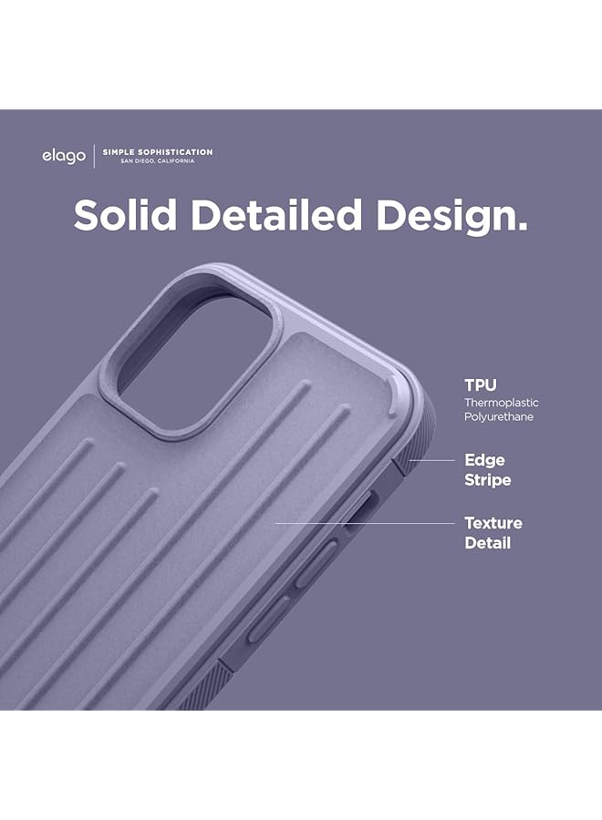 Elago Armor Case For Iphone 12 Pro 6.1 Inch Lavender Grey - Image 4