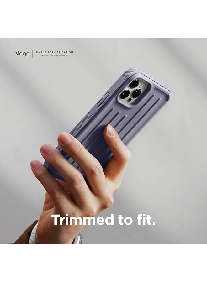 Elago Armor Case For Iphone 12 Pro 6.1 Inch Lavender Grey - Image 3
