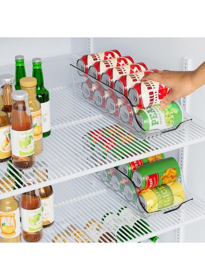 Utopia Kitchen Utopia Kitchen Clear Soda Can Organizer - Fridge Organizer Bins - Set of 4 Drink Organizer For Fridge or Countertop - Soda Can Dispenser For Refrigerator Organizing - Fridge Organization and Storage  - Image 4