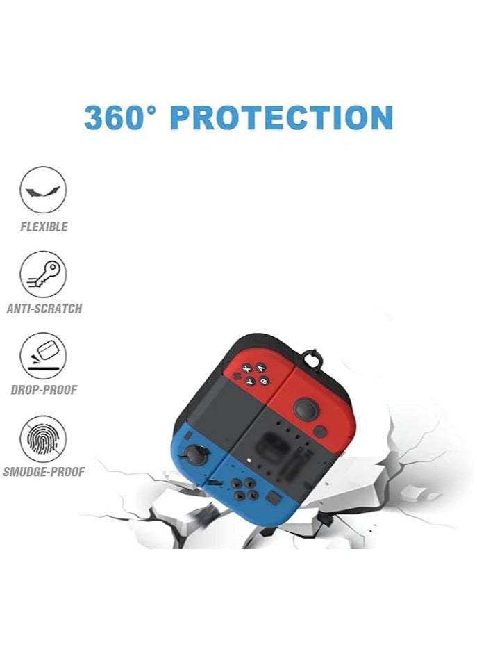 Generic - Case Compatible with JBL Tune 230NC TWS with Keychain, Cute Silicone Cartoon Anime Game Design JBL Tune 230NC TWS cover Shockproof Cover for Girls Boys Teens - Image 1