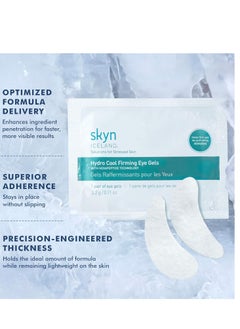 skyn ICELAND skyn ICELAND Hydro Cool Firming Under Eye Patches with Peptides and Coenzyme Q10 Instant Cooling Relief for Tired Puffy Eyes, 16 Pairs  - Image 2