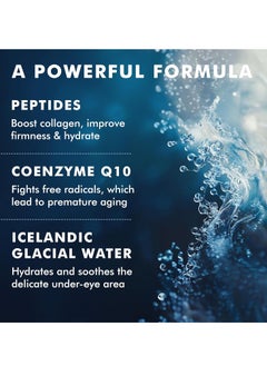 skyn ICELAND skyn ICELAND Hydro Cool Firming Under Eye Patches with Peptides and Coenzyme Q10 Instant Cooling Relief for Tired Puffy Eyes, 16 Pairs  - Image 5