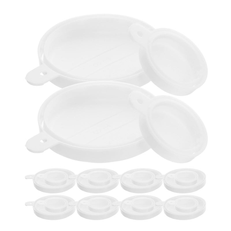 20 Pieces Waterproof Plastic Bung Caps For 200L Oil Drum Industrial Sealing - Image 2
