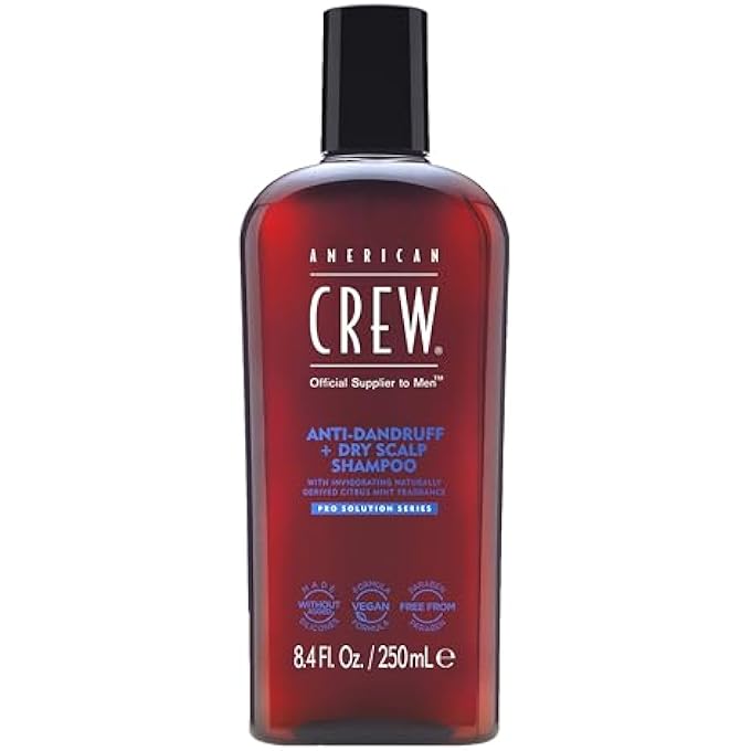 AMERICAN CREW MEN'S SHAMPOO, ANTI-DANDRUFF SHAMPOO, 8.45 FL OZ