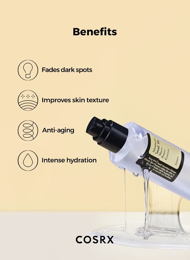 كوسرإكس Advanced Snail 96 Mucin Power Essence 100 مل. - Image 2