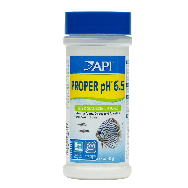 API PROPER pH 6.5 Freshwater Aquarium Water pH Stabilizer 8.5-Ounce Container - Image 1