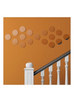 Y&D 25 Pieces Round Mirror Tiles, 6 Inches Mirrors Trays Glass Circles for Wedding Table Centerpieces, DIY Crafts, Framing, Mosaic and Home Decorations  - Image 4