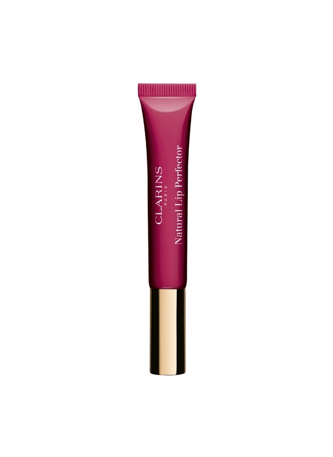 CLARINS Natural Lip Perfector; 0.35 Ounces, 08 Plum Shimmer  - Image 2