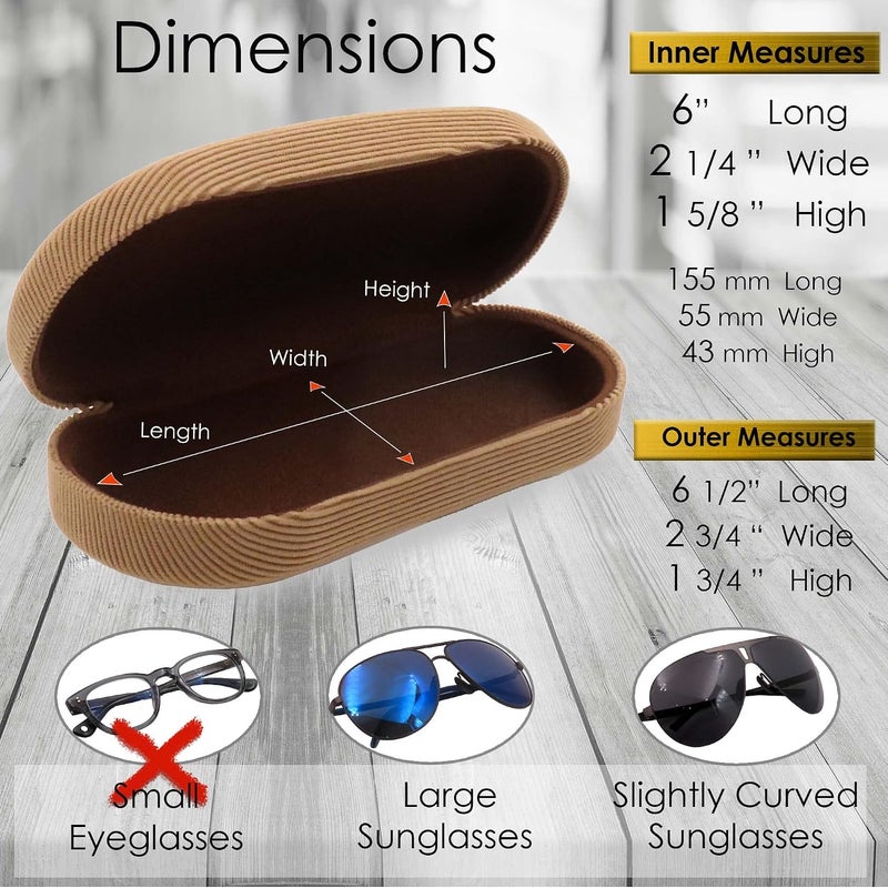 MyEyeglassCase علبة نظاراتي الشمسية للرجال - علبة نظارات شمسية - Image 4