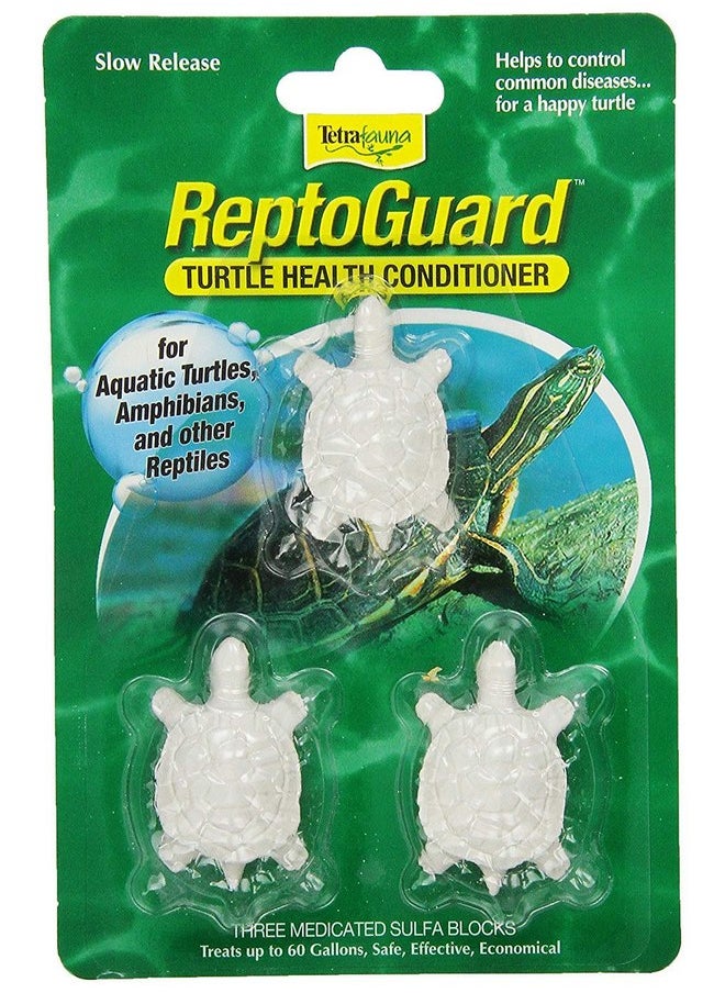 Tetra TetraFauna ReptoGuard Turtle Health Conditioner 3 Count, Slow-Release (19514)  - Image 1