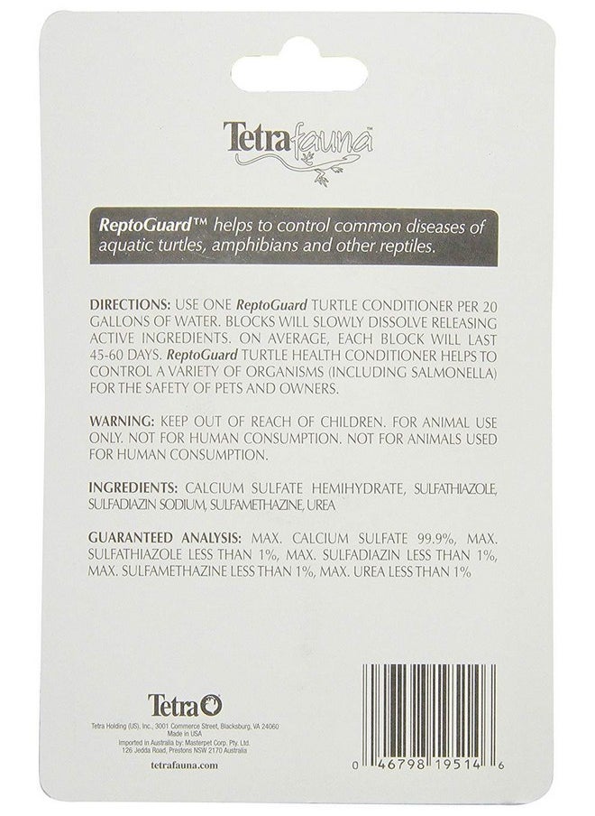 Tetra TetraFauna ReptoGuard Turtle Health Conditioner 3 Count, Slow-Release (19514)  - Image 2