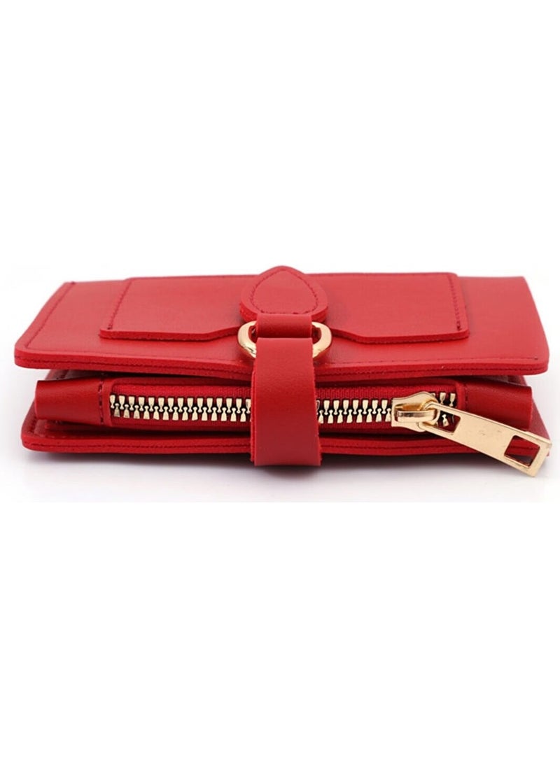 Just Polo - Paul Brand Women's Soft Leather Clasp Wallet PBU059 - Image 1