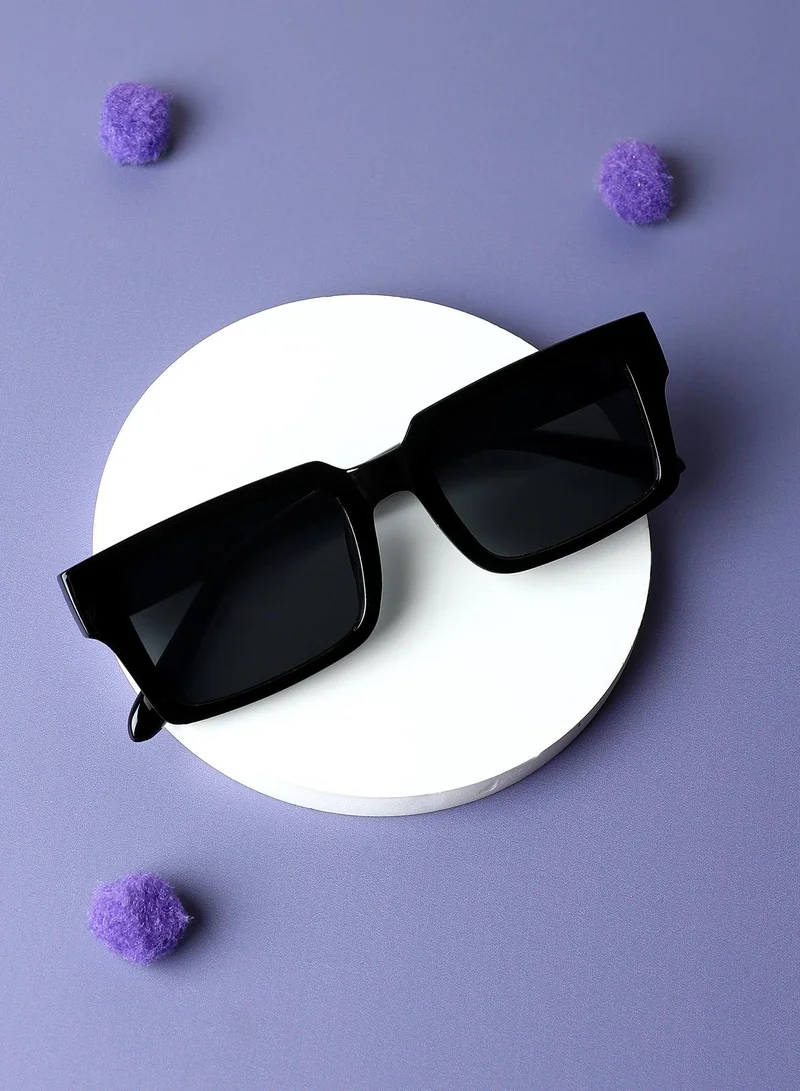 Haute Sauce Full Rim Rectangular Sunglass