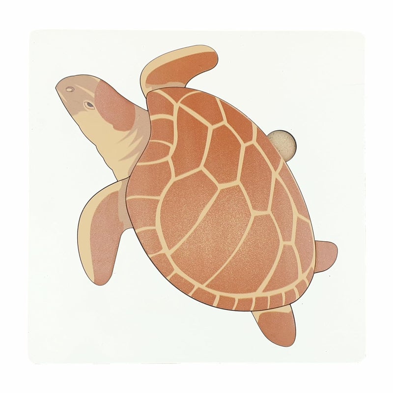 Tantrums Montessori Tortoise Puzzle Set - Educational Learning Aid for Kids - Image 1