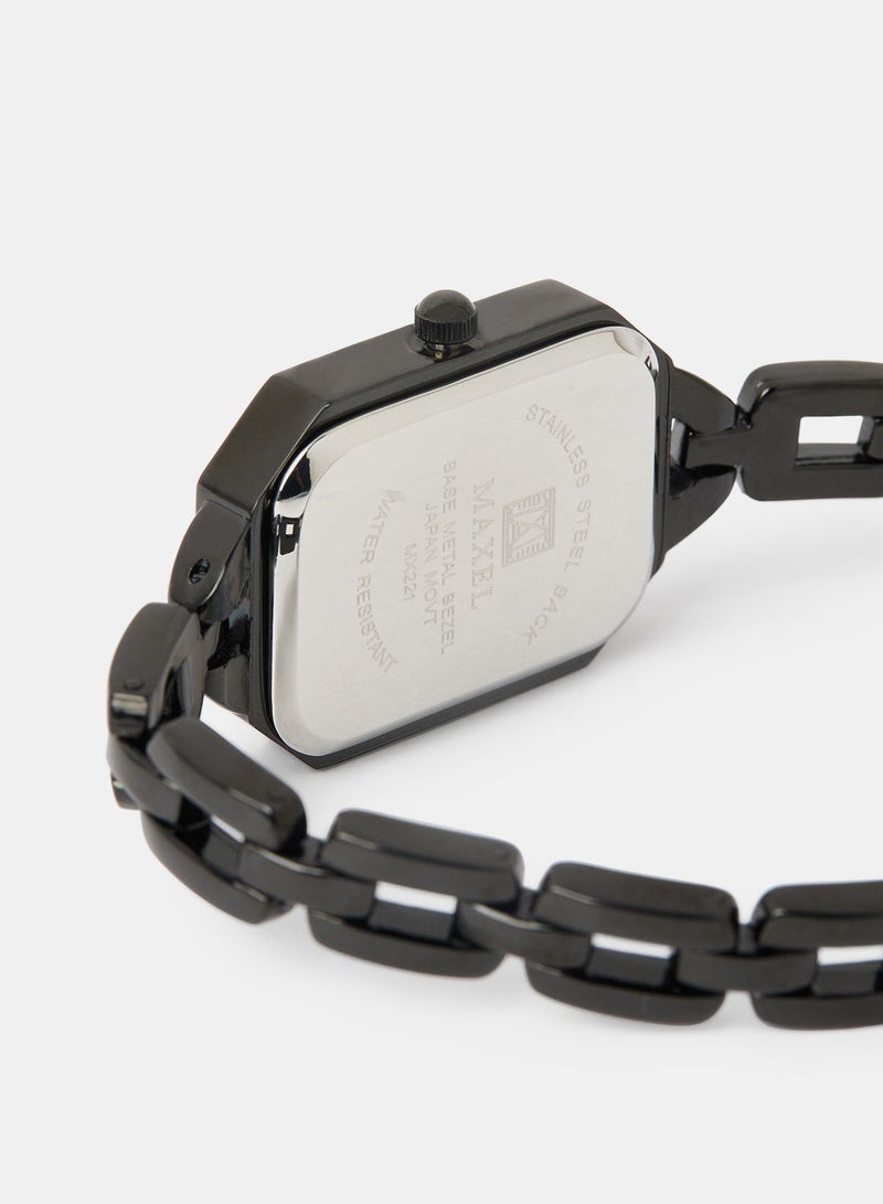 Maxel Women's Quartz Waterproof Analog Wrist Watch MX348 - 28mm - Image 4