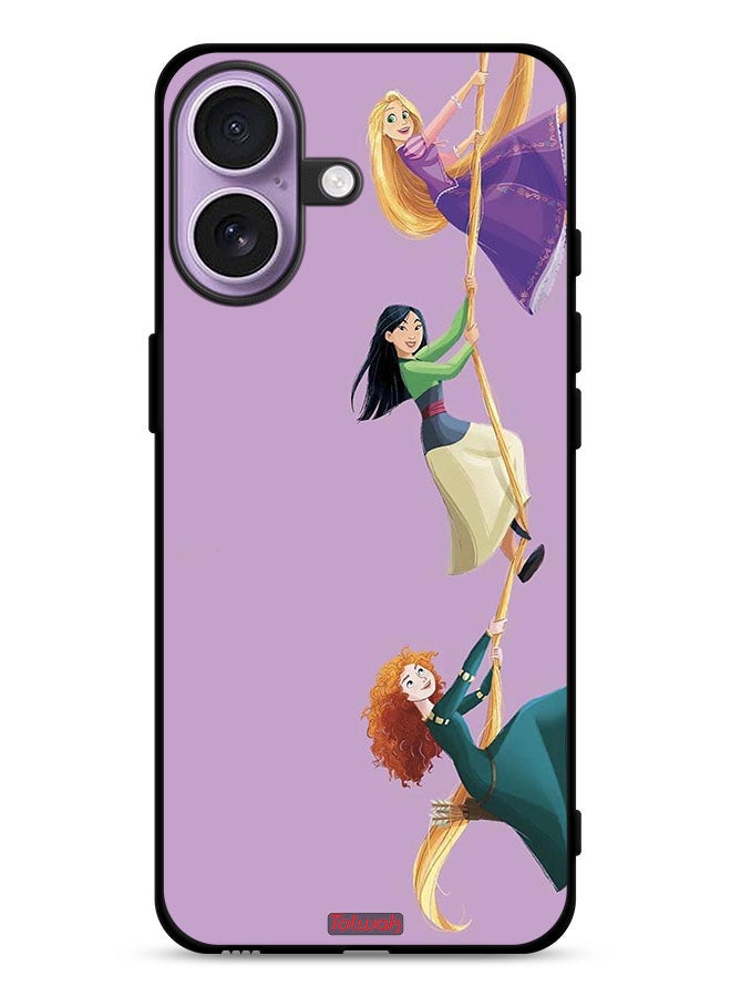 Tolwak Apple iPhone 17 Protective Case Cover Girls Climbing Art - Image 1