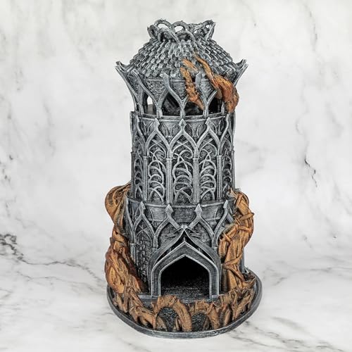 AUSPDICE Druid Tower Dice Tower Dice Rolling Tower for Role Playing Dice - Image 5