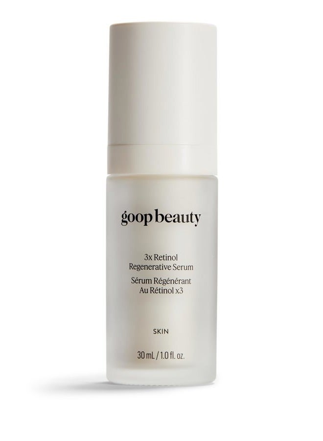 Goop Beauty 3x Retinol Regenerative Serum | Face Serum to Reduce the Look of Deep Wrinkles, Pores, & Texture | Retinoids, Ceramides, & Niacinamide | 1 fl oz - Image 1