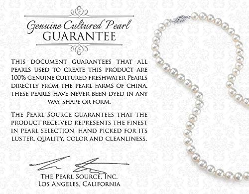 The Pearl Source 5-6mm Genuine Multicolor Freshwater Cultured Pearl Bracelet for Women - Image 4