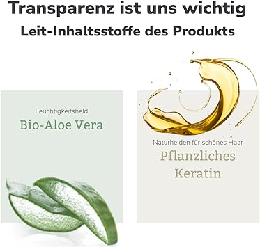 lavera حقيبة إعادة تعبئة لافيرا جل استحمام أساسي حساس 2 في 1 عضوي صبار الألوة فيرا كيراتين نباتي مستحضرات تجميل طبيعية جل استحمام نباتي متوازن الحموضة ينظف البشرة والشعر بلطف 1 × 500 مل - Image 3