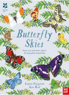 National Trust: Butterfly Skies: Press Out And Learn About 20 Beautiful Butterflies 