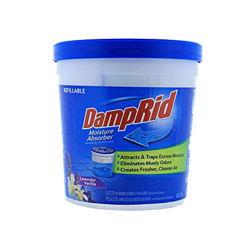 DampRid FG01LV Moisture Absorber, Lavender Vanilla, 10.5-Ounce - Image 1