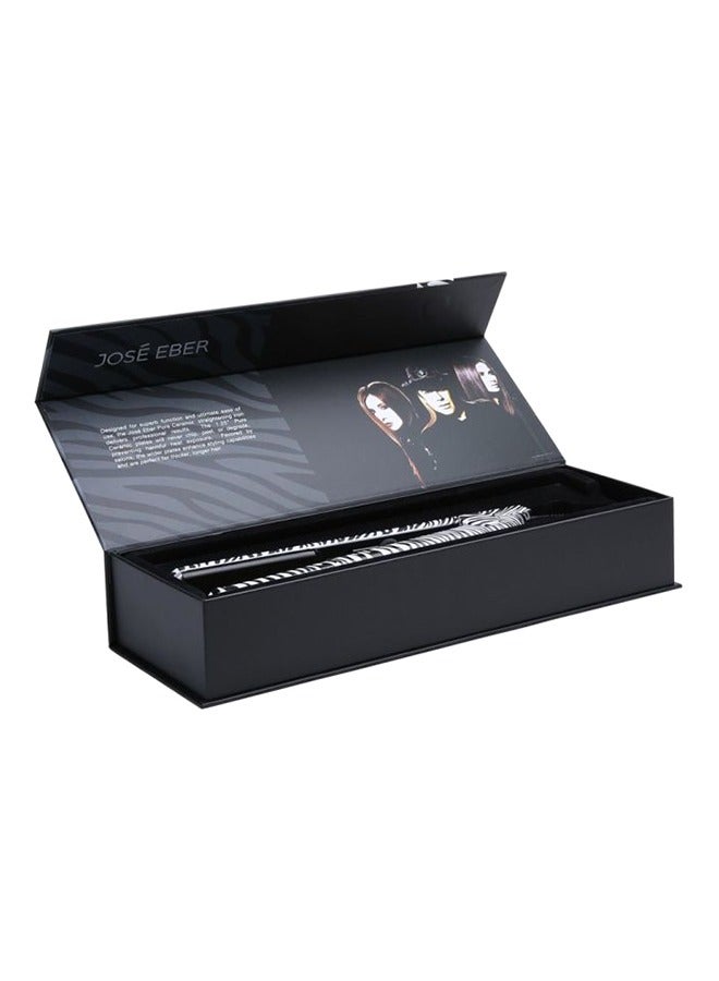 JOSE EBER Ceramic Straightening 125 inch Flat Iron BlackWhite 400grams - Image 5