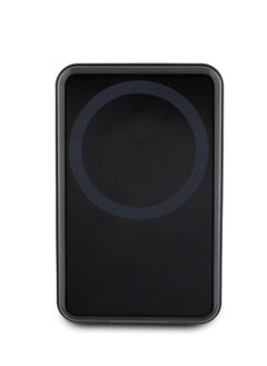 Ferrari PU Magsafe Powerbank Stand 10000mAh With Metal Ferrari Logo with stand function  - Black  - Image 2