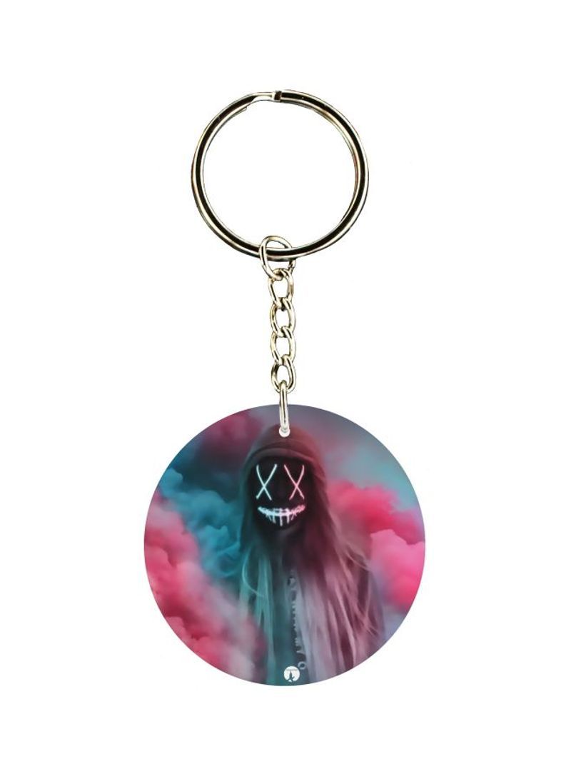 RKN Printed Plastic Keychain