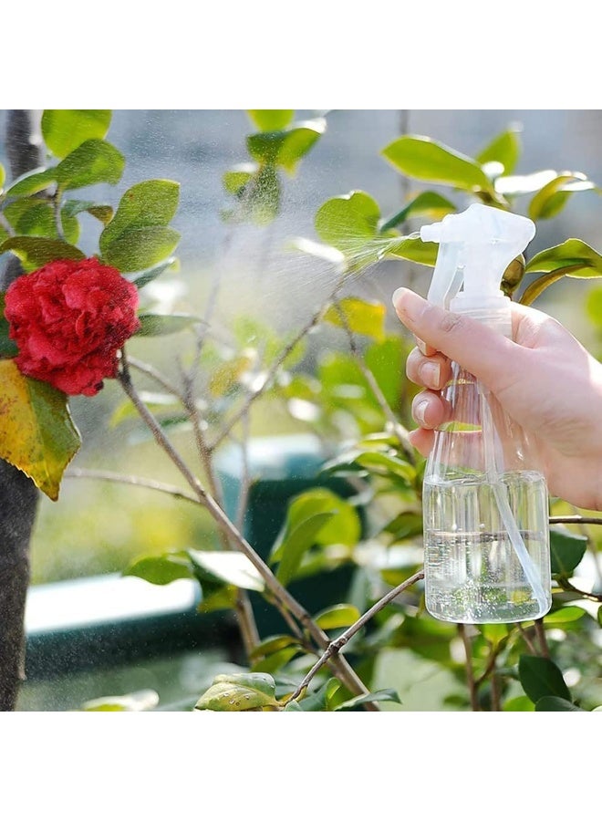 3 Pcs Spray Bottle, Empty Spray Bottle Clear, PET Plastic Bottles, Safe Non Mist Trigger Sprayer, Leak proof, Non Toxic Odorless, for Travel, Cleaning Solutions, Gardening, Skin Care - Image 3