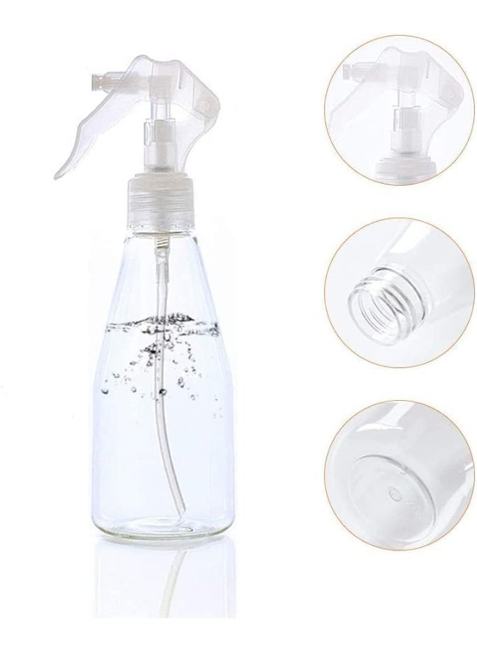 3 Pcs Spray Bottle, Empty Spray Bottle Clear, PET Plastic Bottles, Safe Non Mist Trigger Sprayer, Leak proof, Non Toxic Odorless, for Travel, Cleaning Solutions, Gardening, Skin Care - Image 5
