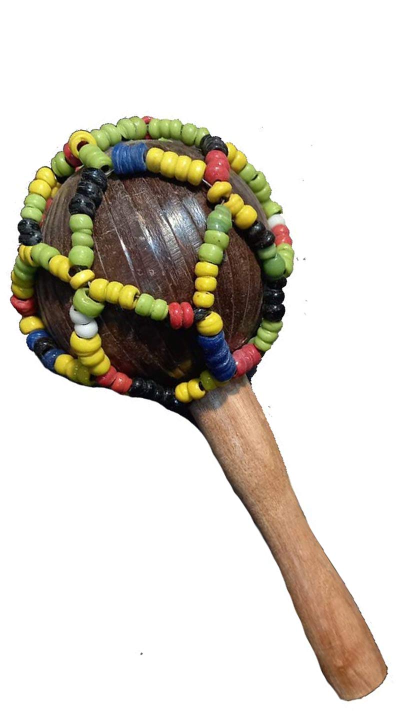 SALABLEZ ® Handmade Coconut Shell Maracas, Shakers & Rattles - Image 1