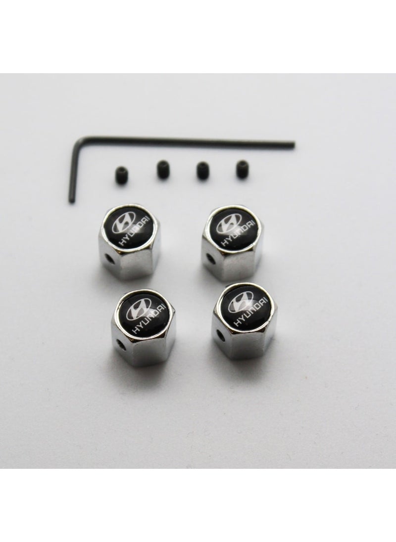 Ripido Hyundai Valve Cover Allen Model Silver Color Safe Against Theft 