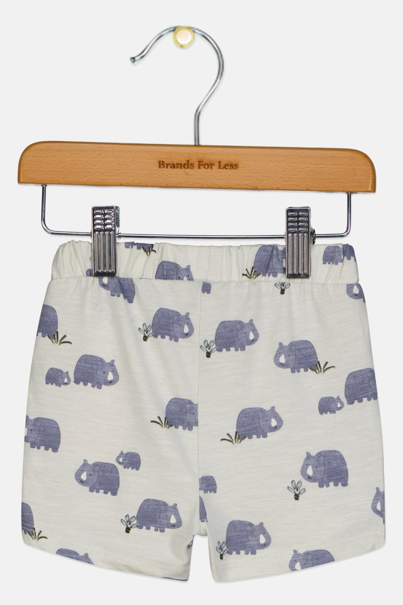 NAME IT Toddlers Boy Allover Print Basic Shorts, Multicolor - Image 2