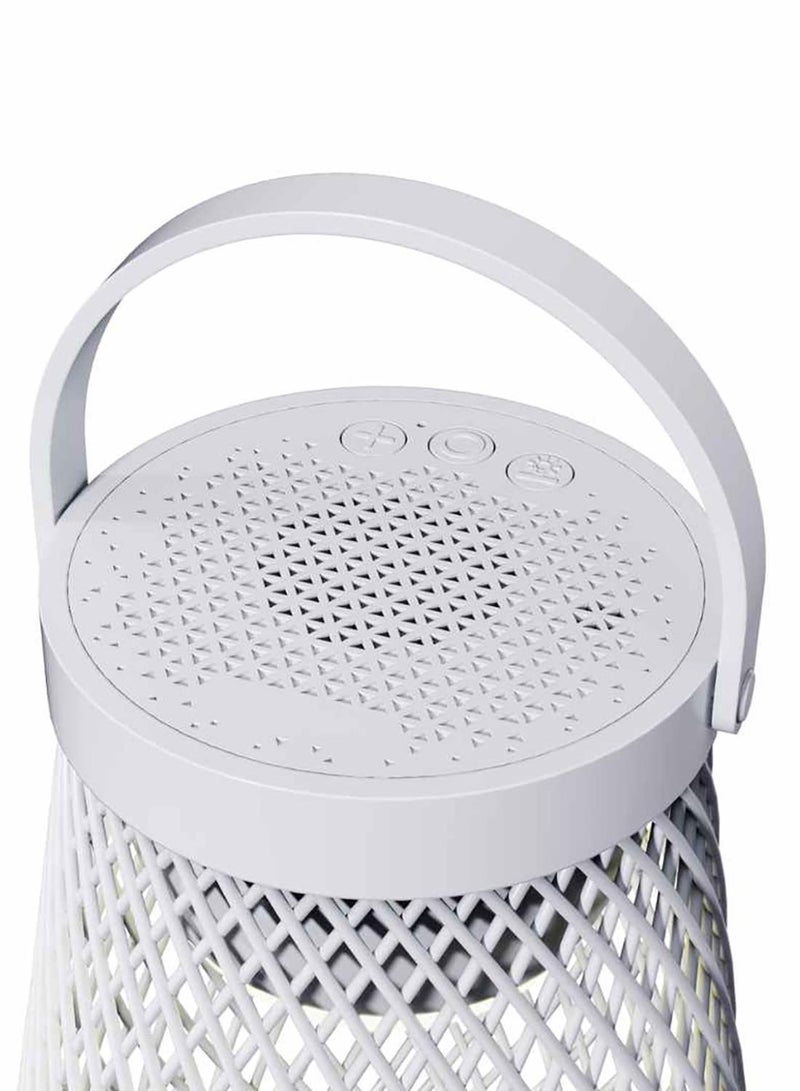 Memorii MERANO - @memorii Wireless Speaker Lantern - White - Image 4