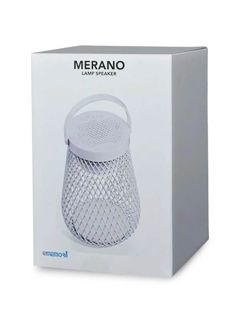 Memorii MERANO - @memorii Wireless Speaker Lantern - White