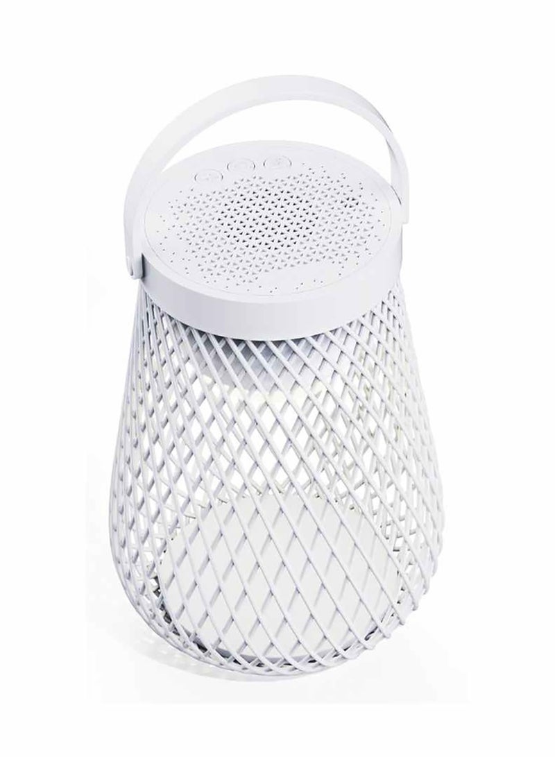 Memorii MERANO - @memorii Wireless Speaker Lantern - White - Image 5