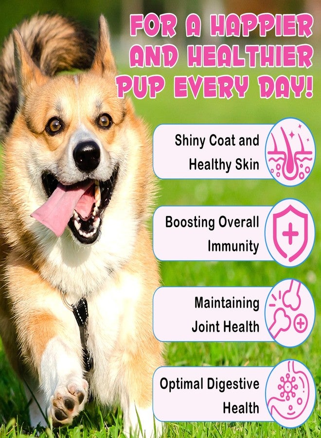 Uruses Collagen for Dogs, Natural Liquid Collagen Drops for Dogs Supports Skin and Joint Health, Dog Liquid Collagen Drops with Biotin, MSM & Ginger,Collagen Supplement for Dogs,Bacon Flavor, 2.02oz - Image 2