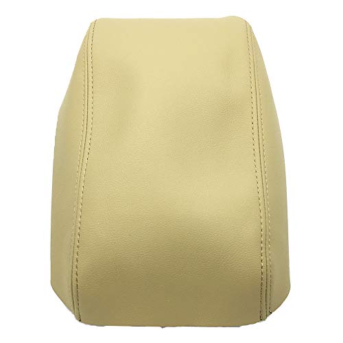 DSkoiph Center Console Lid Armrest Cover Leather Fit for Toyota Avalon 2000-2004 Leather Part Only (Beige) - Image 5