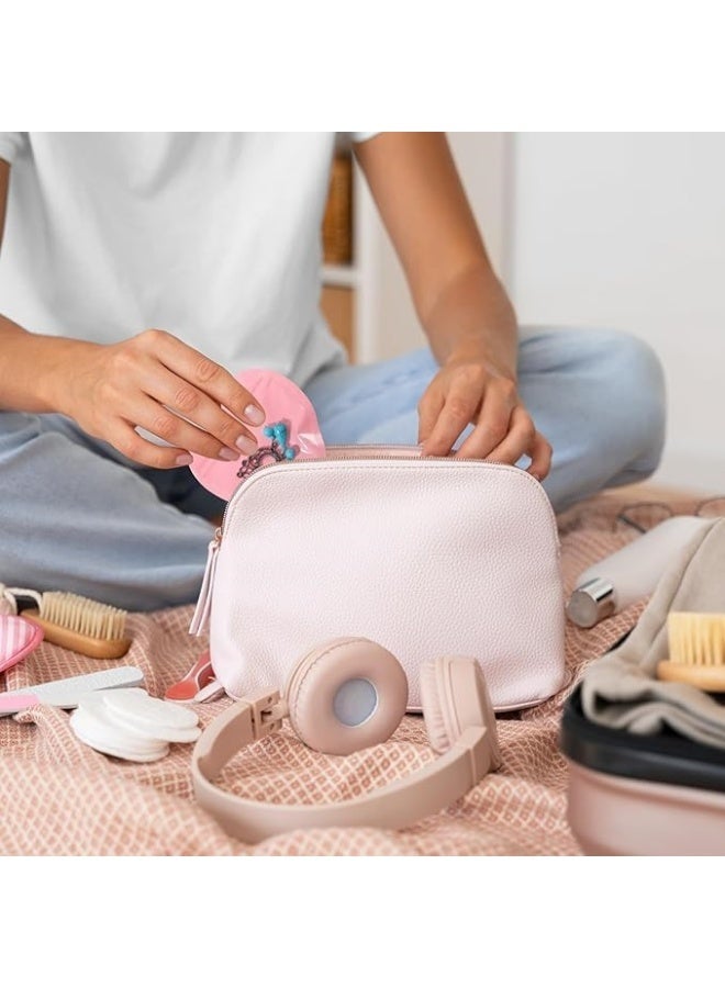 Multicolored Heart-Shaped Jewelry Bags Small Bags for Small Business Heart Clear Resealable Zip Lock Resealable Baggies Cute Mini Packaging Pouch for Bracelets Rings Valentine's Day Supplies 50pcs - Image 5