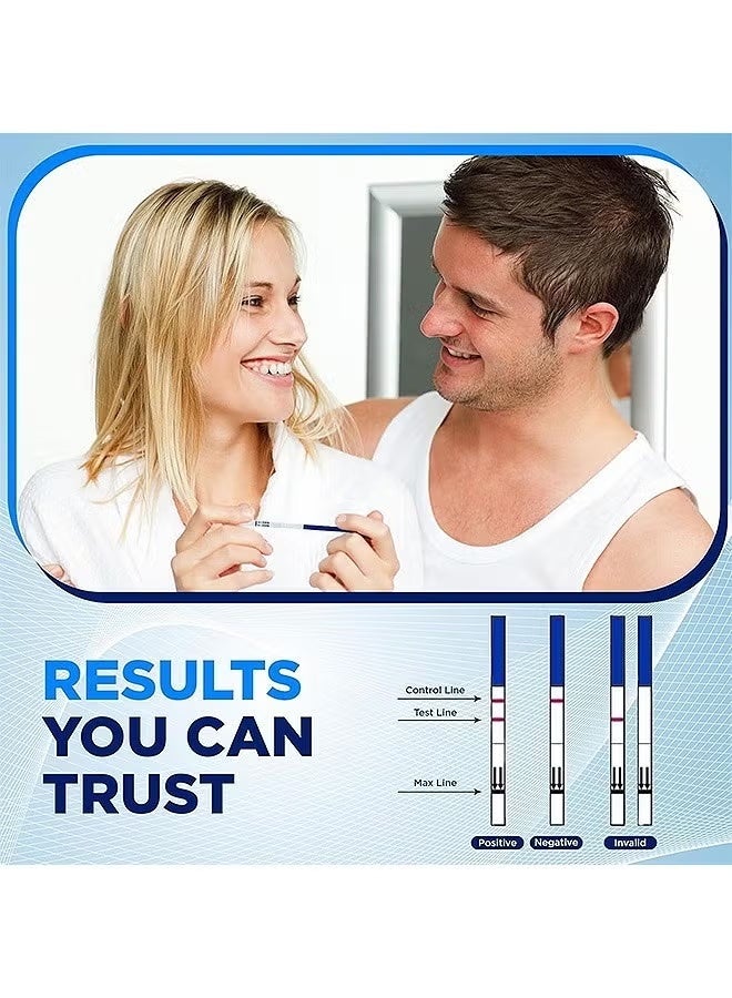50 Pcs Pregnancy Test Strips, Early Detection Pregnancy Tests Kit, Highly Accurate Fast Results - Image 5