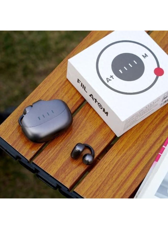 فيل سماعات أذن لاسلكية Atom - سماعات أذن بلوتوث 5.4، مشغلات 11 مم، اتصال مزدوج، مقاومة للماء IPX5، عمر بطارية 36 ساعة مع علبة شحن - Image 5