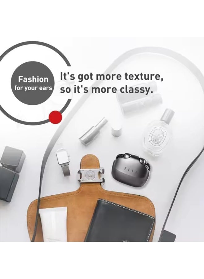 فيل سماعات أذن لاسلكية Atom - سماعات أذن بلوتوث 5.4، مشغلات 11 مم، اتصال مزدوج، مقاومة للماء IPX5، عمر بطارية 36 ساعة مع علبة شحن - Image 4