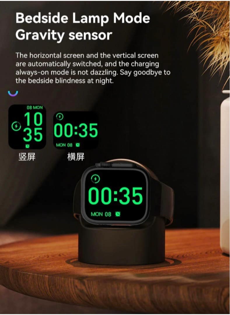 ELTRAZONE - New S8 Ultra Smartwatch Series 8 S8 Smart Watch Ultra AI Voice Smart Watch 2.0inch Bluetooth Call Wriless Charging Watch 8 Ultra - Image 1