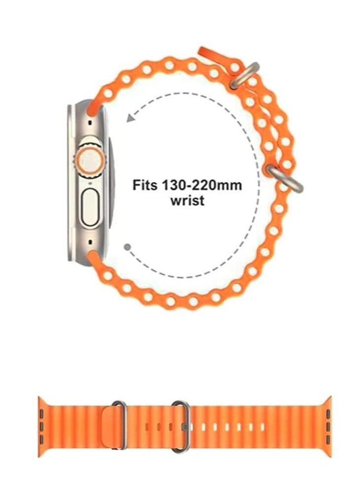 ELTRAZONE - New S8 Ultra Smartwatch Series 8 S8 Smart Watch Ultra AI Voice Smart Watch 2.0inch Bluetooth Call Wriless Charging Watch 8 Ultra - Image 1