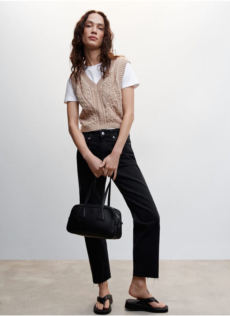 MANGO - High Waist Jeans - Image 1